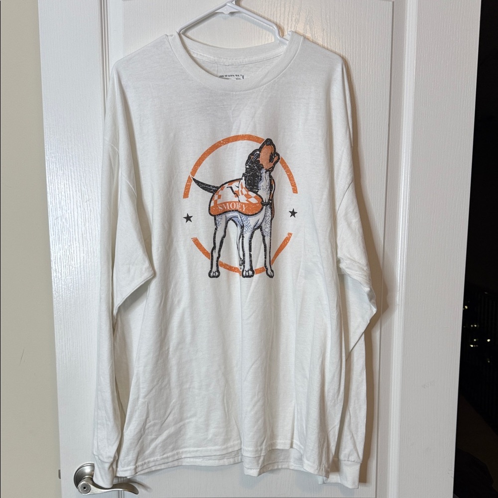Gameday Couture University of Tennessee Vols Long Sleeve White T-Shirt XXL